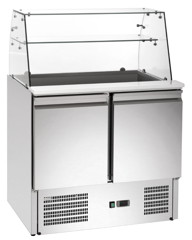 CNJT commercial refrigerator saladette counter