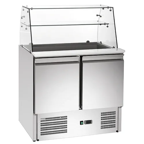 CNJT commercial refrigerator saladette counter